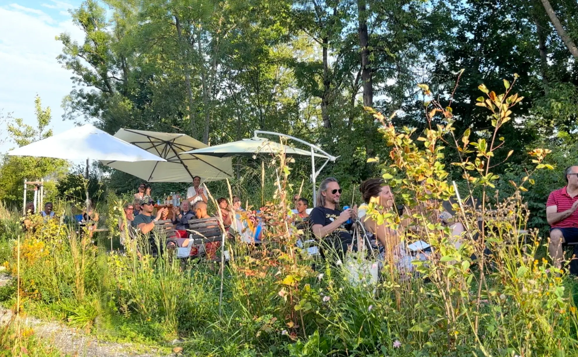 Lesung/Musik im LeseGartenZimmer